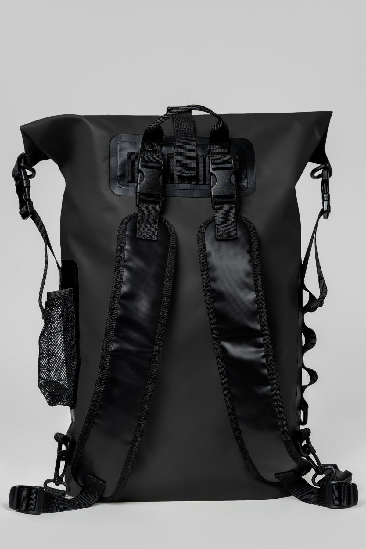 NOMAD ROLL — Black Roll-Top Waterproof Backpack